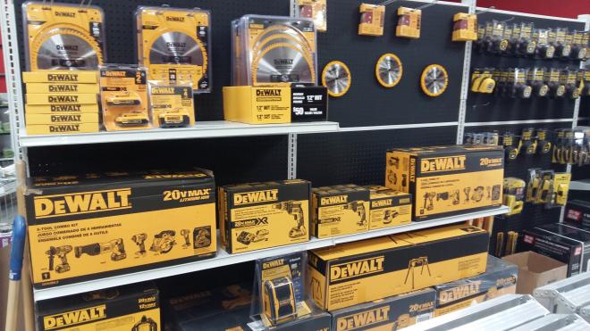 DEWALT Tools Section