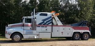 heavy tow truck